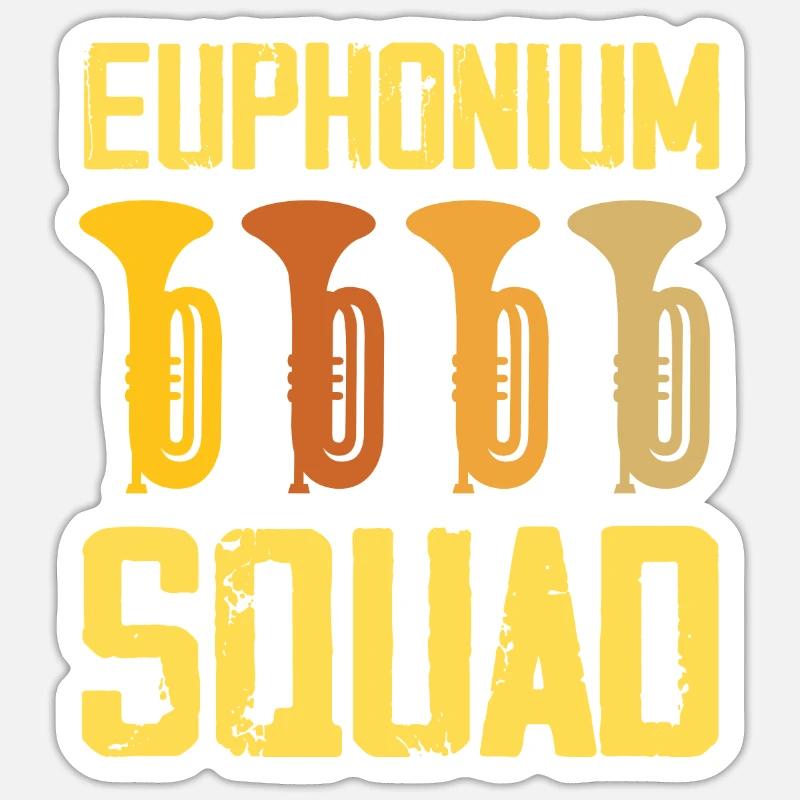 Euphonium Squad Sticker size S (10 x 10 cm)