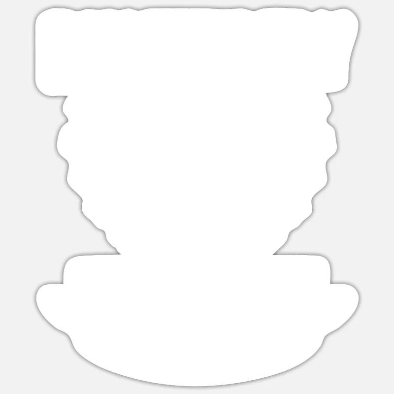 Pawsitively devoted - Veterinarian Sticker size S (10 x 10 cm)