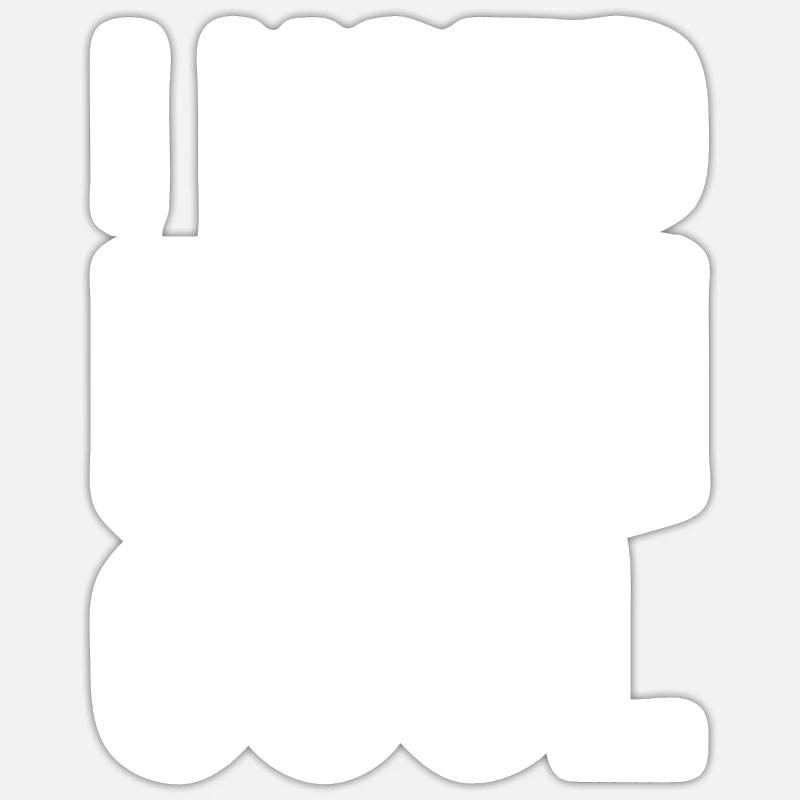 J’avais l’habitude d’être cool Sticker taille S (10 x 10 cm)