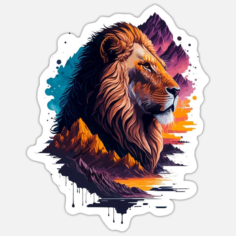 Sticker Größe S (10 x 10 cm) - 