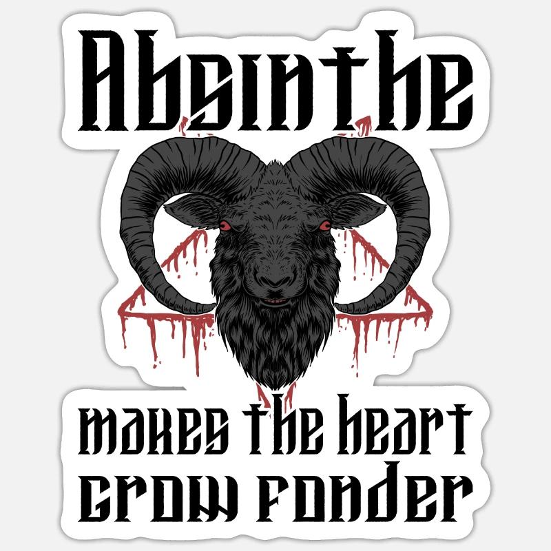 Satan Beelzebub Devil Gothic Pentagram Mystical Sticker size S (10 x 10 cm)