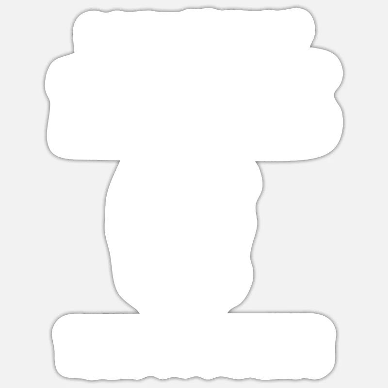 Bison Buffalo Sticker size S (10 x 10 cm)