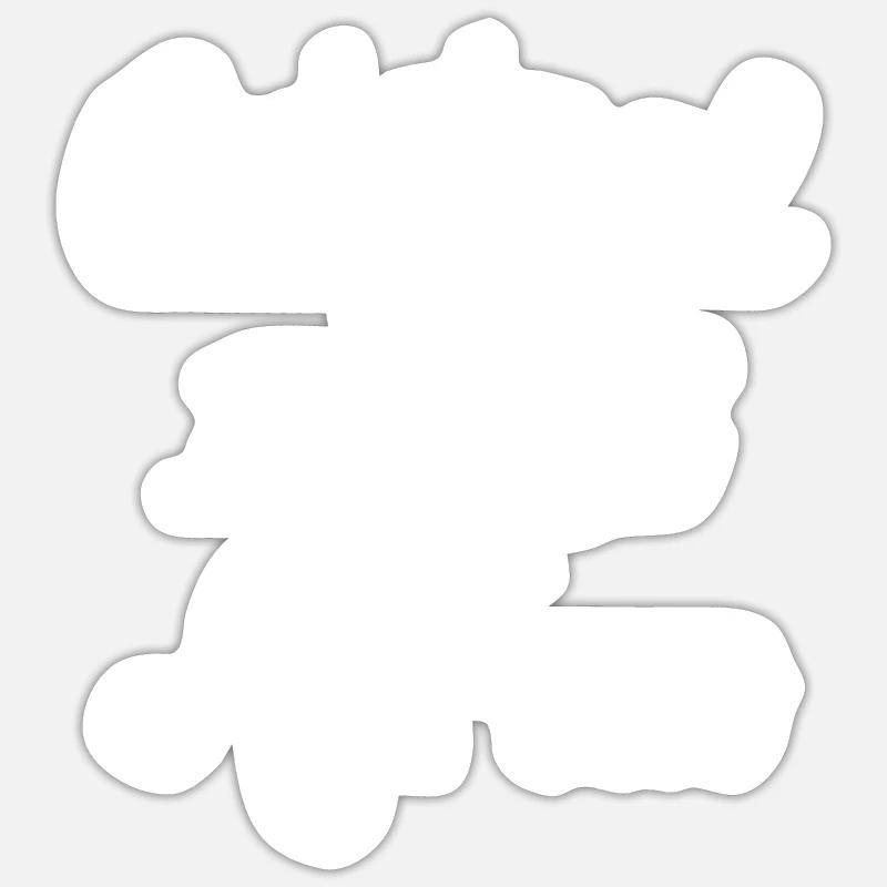 Sticker størrelse S (10 x 10 cm) - 