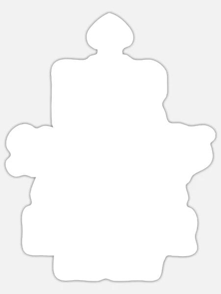 Einzug Umzug Nachbarn Nachbar - Sticker Größe S (10 x 10 cm) - Mattweiß