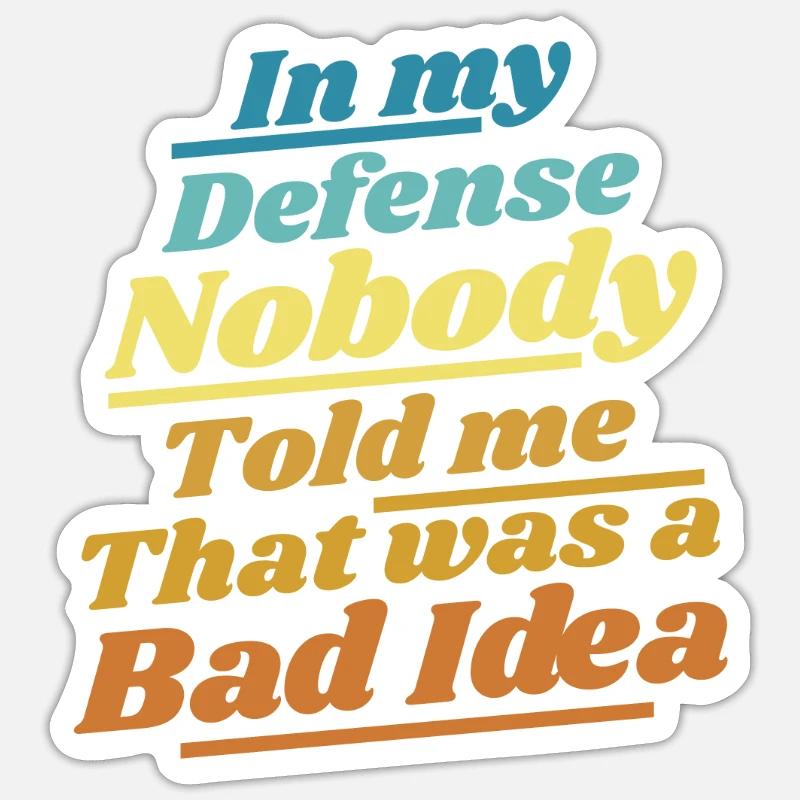Sticker taille S (10 x 10 cm) -