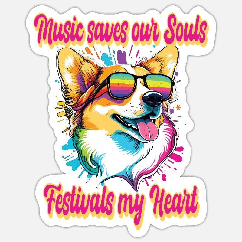 Sticker Größe S (10 x 10 cm) - 
