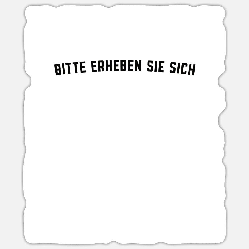 Baggerfahrer Geburtstag Baggerfahrer Sprüche - Sticker Größe S (10 x 10 cm) - Mattweiß