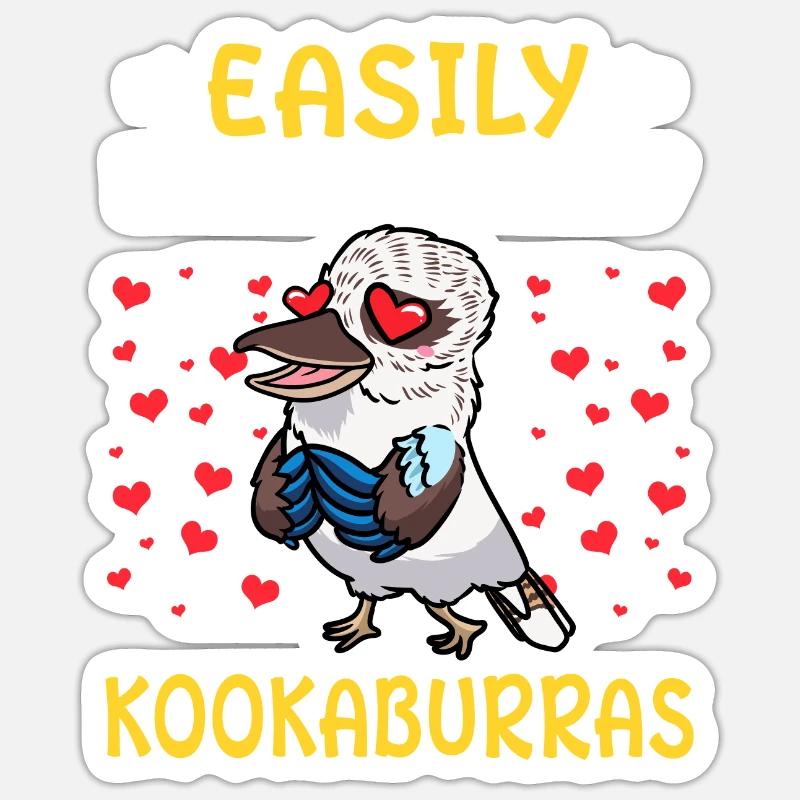 Lachender Hans Vogel Jägerliest Sticker Größe S (10 x 10 cm)
