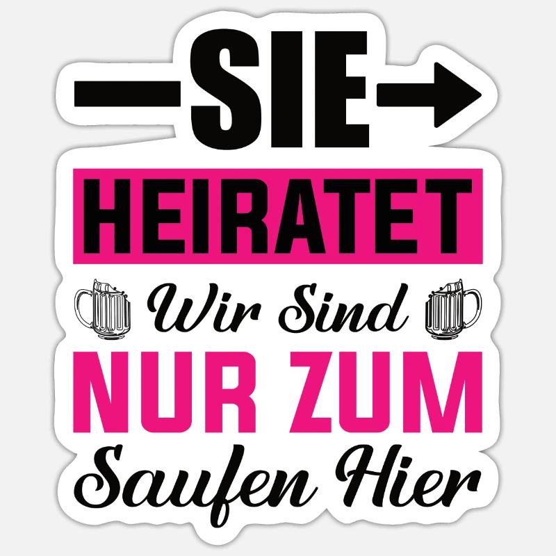 Sticker Größe S (10 x 10 cm) - 