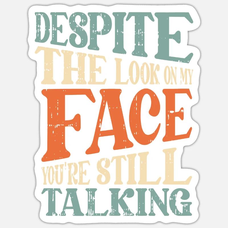Sticker taille S (10 x 10 cm) - 