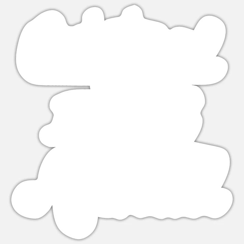 Sticker Größe S (10 x 10 cm) - 