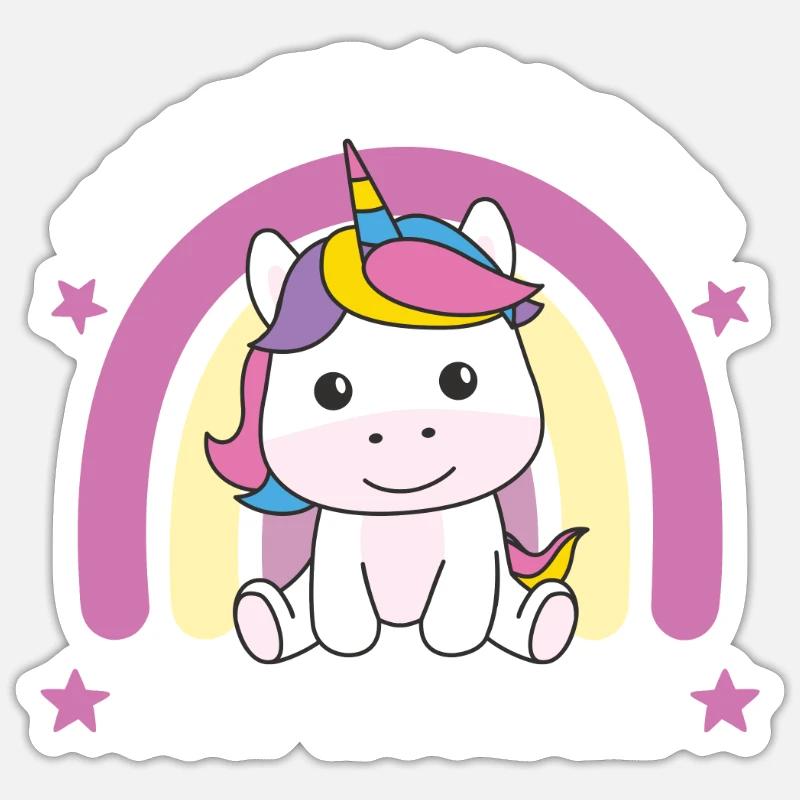 Maternelle j’arrive! - Sticker taille S (10 x 10 cm) - blanc mat