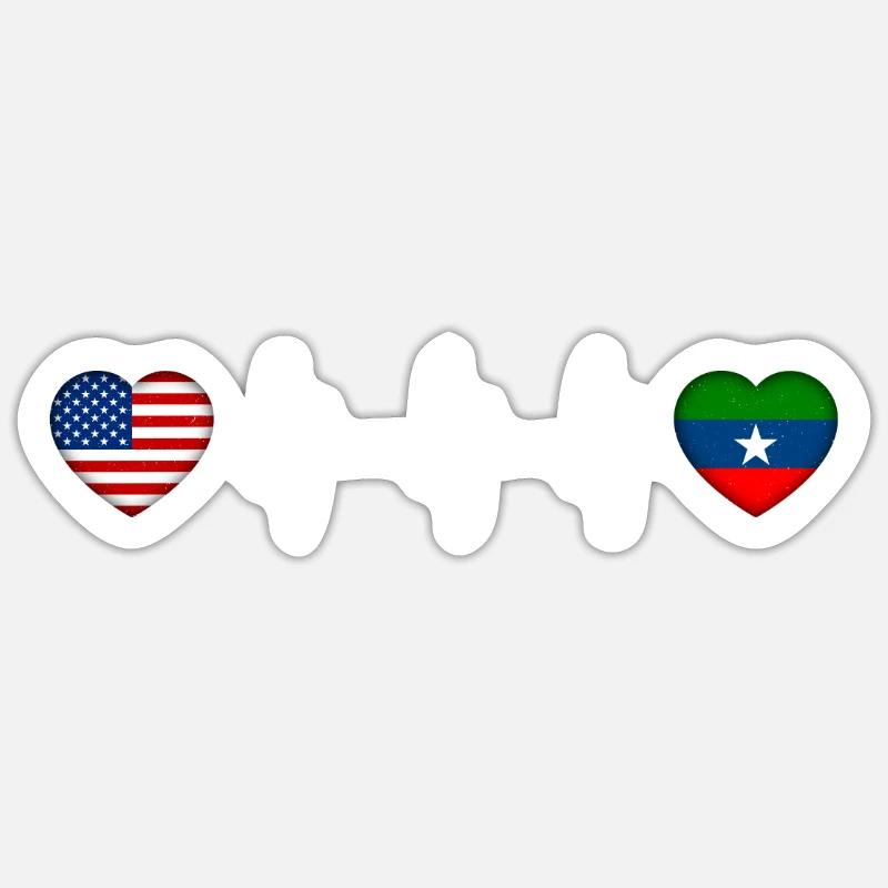 Ogaden - Sticker taille S (10 x 10 cm) - blanc mat
