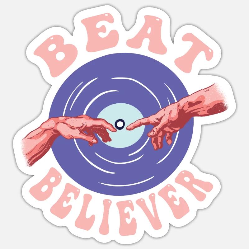 Sticker taille S (10 x 10 cm) - 