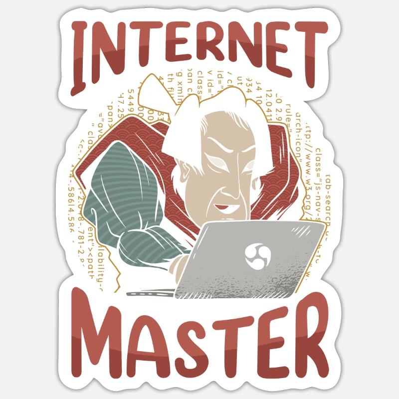 Web Developer Web Developer Master Sticker size S (10 x 10 cm)