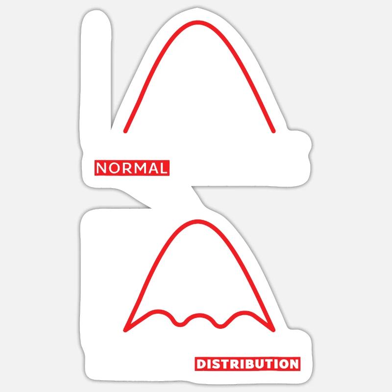 Datenanalyse Data Engineering Business Intellige - Sticker Größe S (10 x 10 cm) - Mattweiß