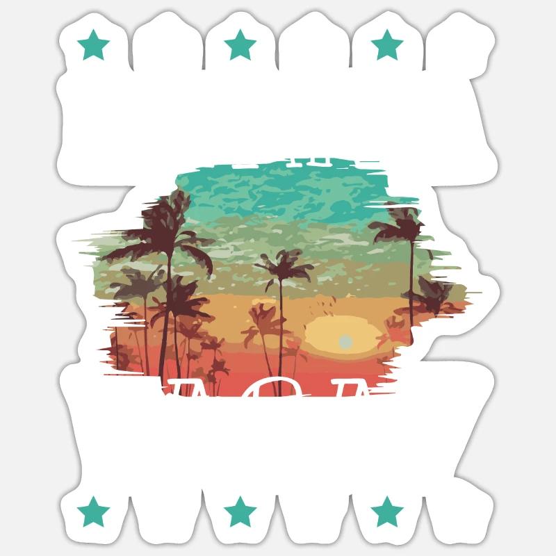 Tourisme Espania - Sticker taille S (10 x 10 cm) - blanc mat