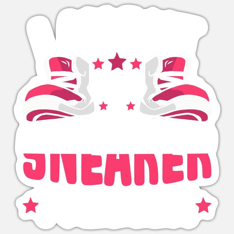 Sneaker Collector I Might Have A Sneaker Problem Sticker size S (10 x 10 cm)