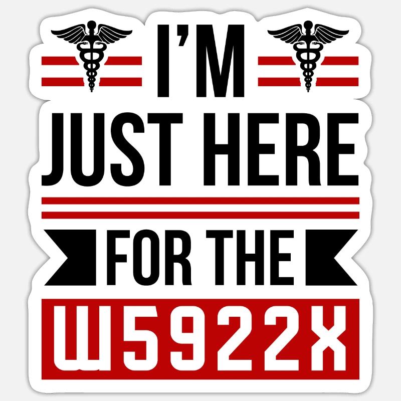Medizinischer Programmierer, Beruf, Medizinische - Sticker Größe S (10 x 10 cm) - Mattweiß