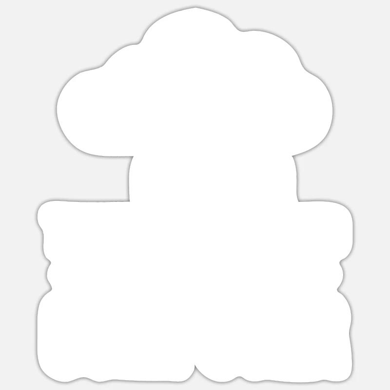 Il n’y a pas de nuage, c’est juste celui de quelqu’un d’autre Sticker taille S (10 x 10 cm)