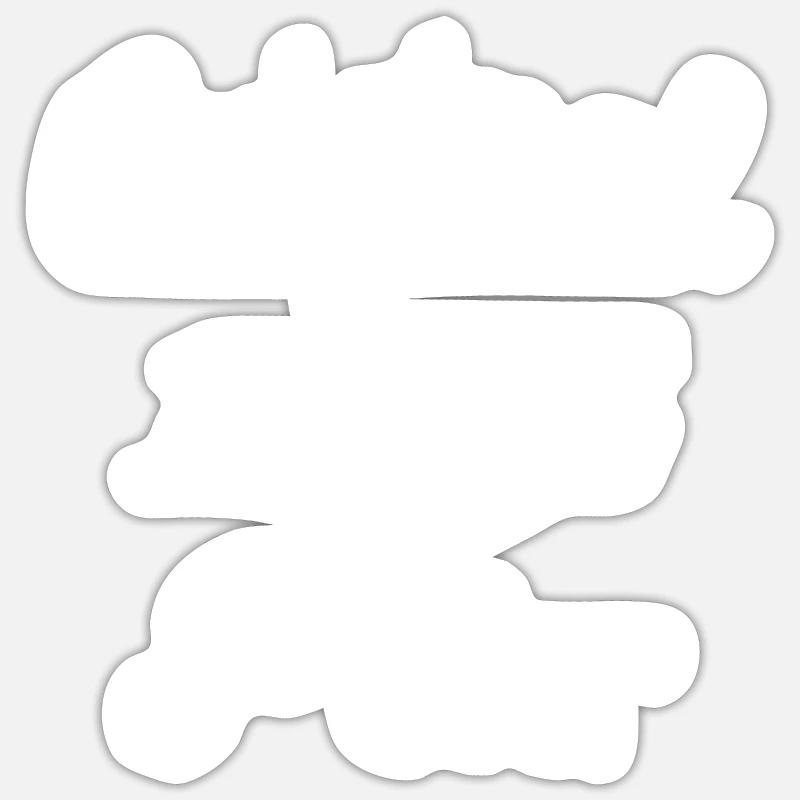Sticker Größe S (10 x 10 cm) - 