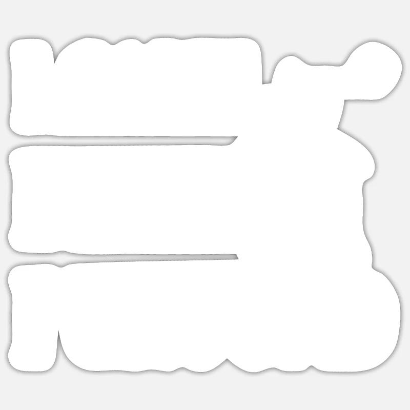 Sticker taille S (10 x 10 cm) - 