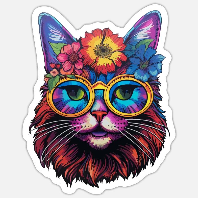 Sticker taille S (10 x 10 cm) - 