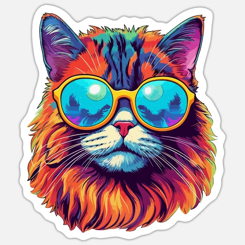 Sticker taille S (10 x 10 cm) - 