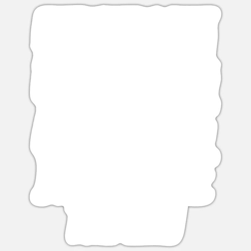 Es War Einmal Ein Mädchen Das Wirklich Liebte Sticker Größe S (10 x 10 cm)