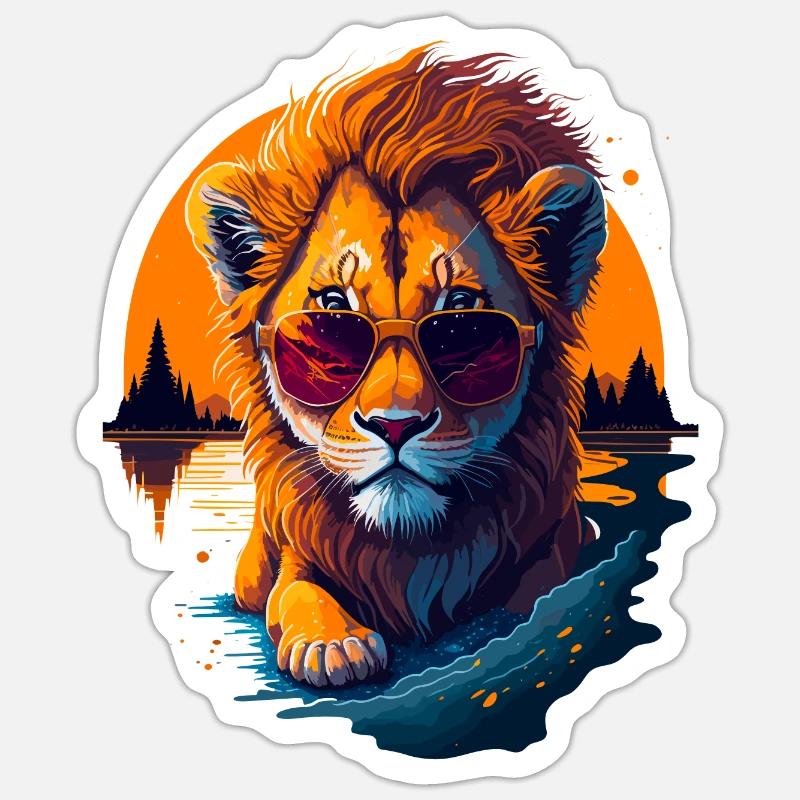 Sticker taille S (10 x 10 cm) - 