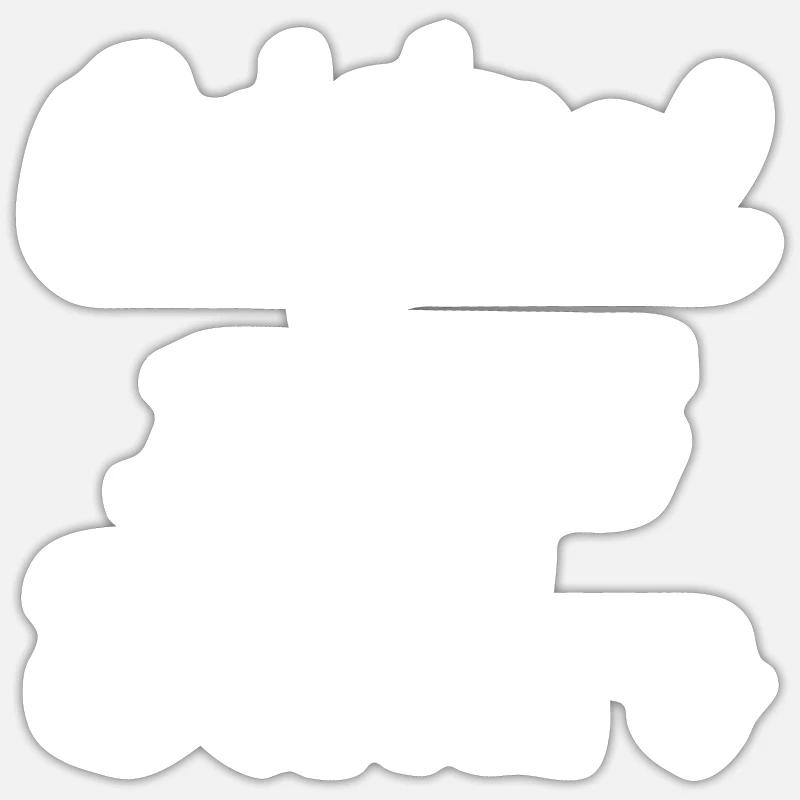Original 100% Sandro Sticker taille S (10 x 10 cm)