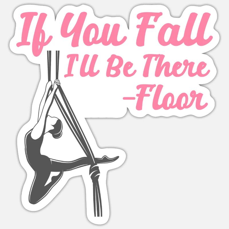 Acrobate Sticker taille S (10 x 10 cm)