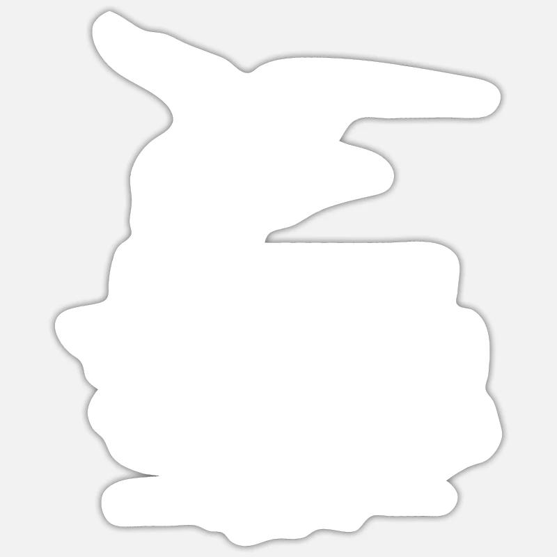 Beach Vibes & Seagull - Sticker size S (10 x 10 cm) - white matte