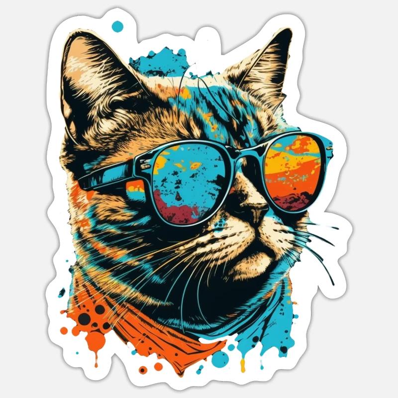 Sticker taille S (10 x 10 cm) - 