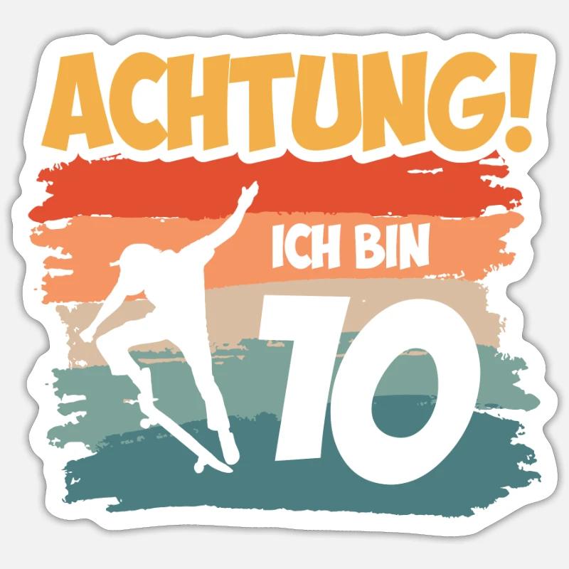 Sticker Größe S (10 x 10 cm) - 