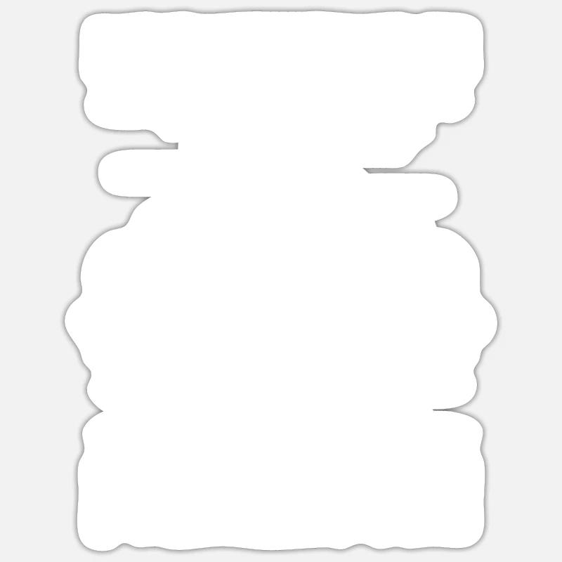 Sticker Größe S (10 x 10 cm) - 