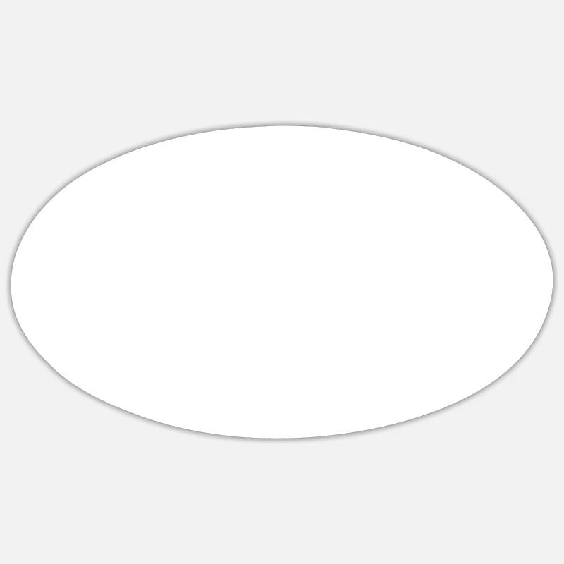 Semicircle - Dart - - Sticker size S (10 x 10 cm) - white matte