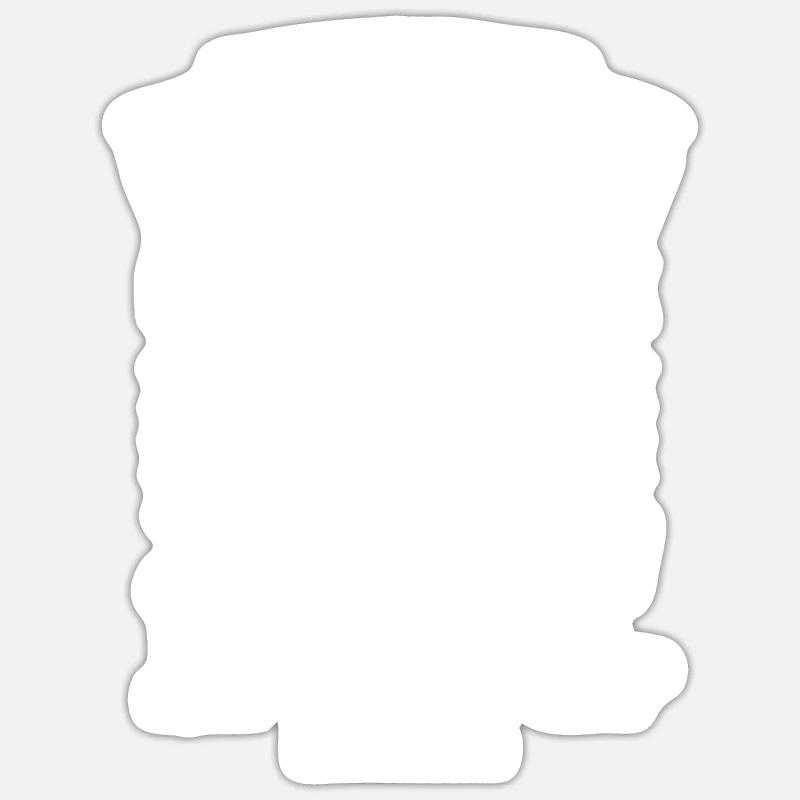 Schonend behandeln - 75. Geburtstag Geschenk Sticker Größe S (10 x 10 cm)