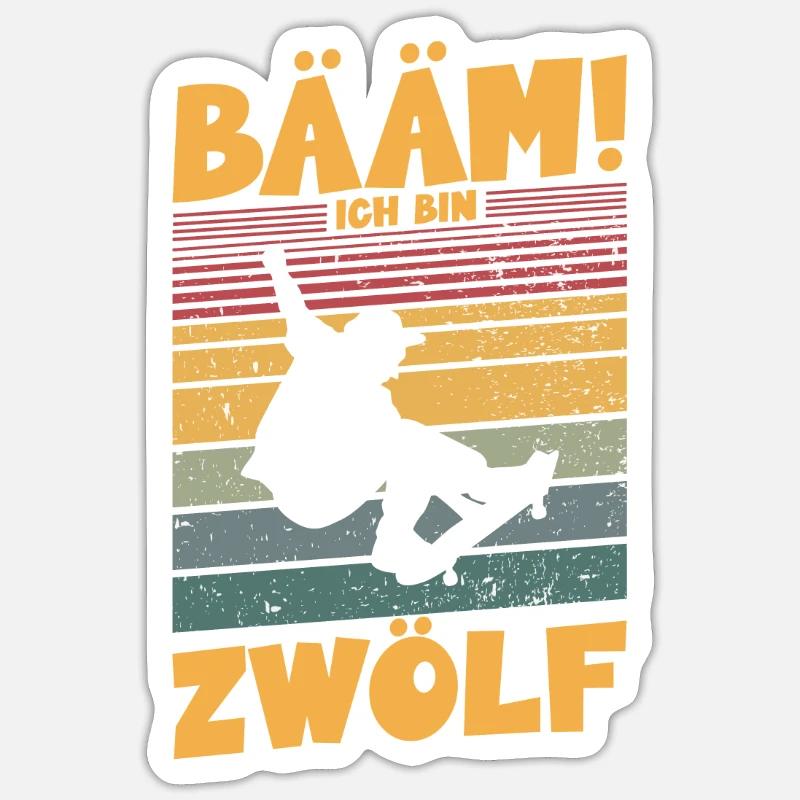 Sticker Größe S (10 x 10 cm) - 
