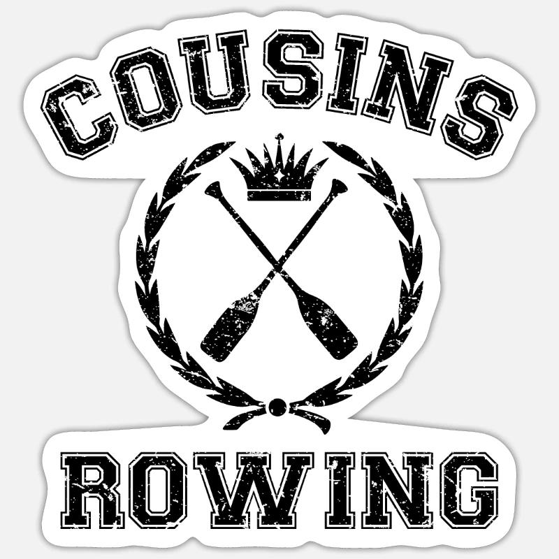 Cousins Aviron TSITP Sticker taille S (10 x 10 cm)