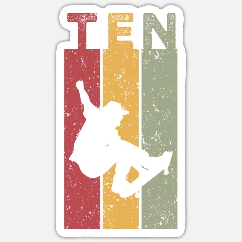 Sticker taille S (10 x 10 cm) - 