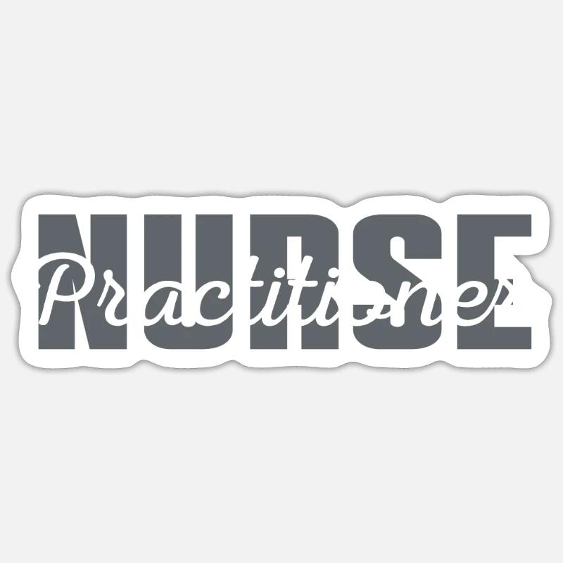 Advanced Practice Nurse Sticker size S (10 x 10 cm)