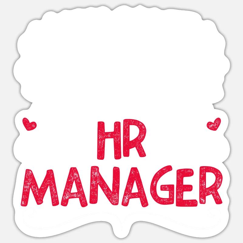 Responsable RH Responsable Ressources Humaines Sticker taille S (10 x 10 cm)