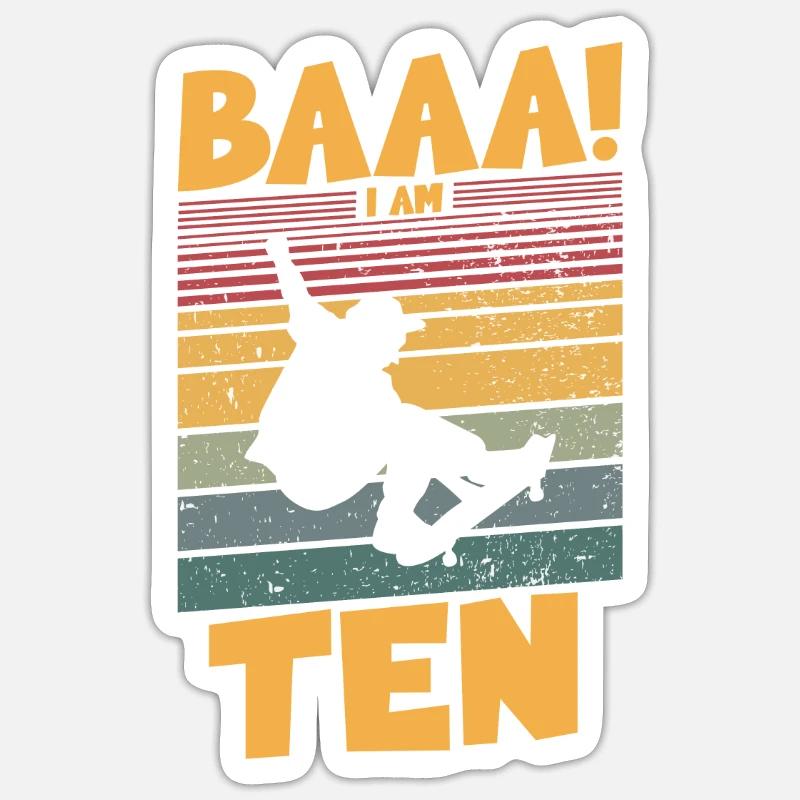 Sticker taille S (10 x 10 cm) - 