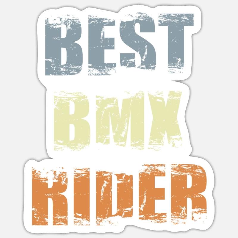 Devis BMX Sticker taille S (10 x 10 cm)