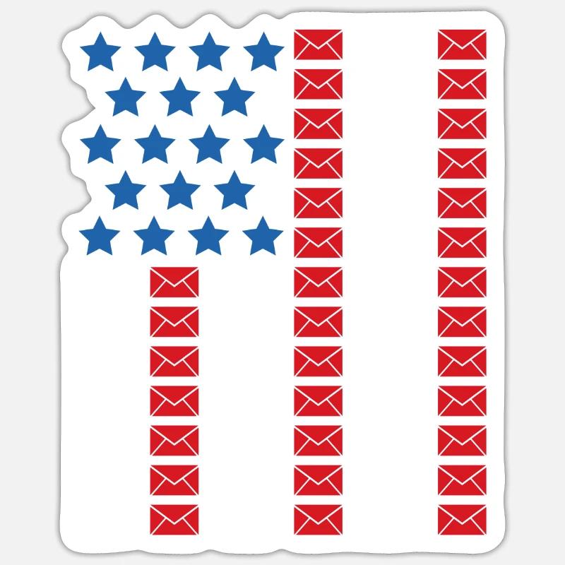 Postman Postman Postman Postman Sticker size S (10 x 10 cm)