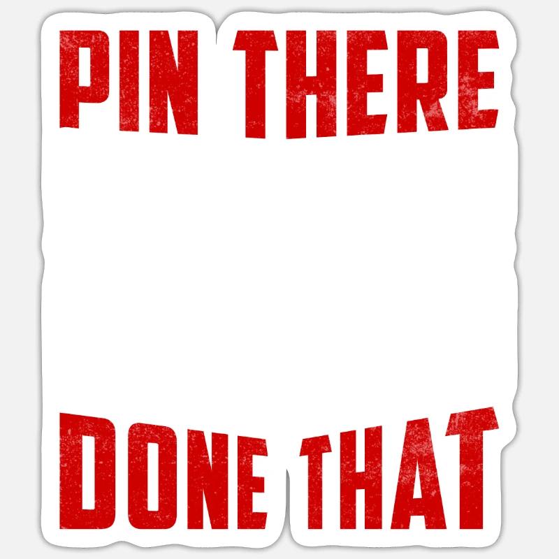 Bras de fer Sticker taille S (10 x 10 cm)