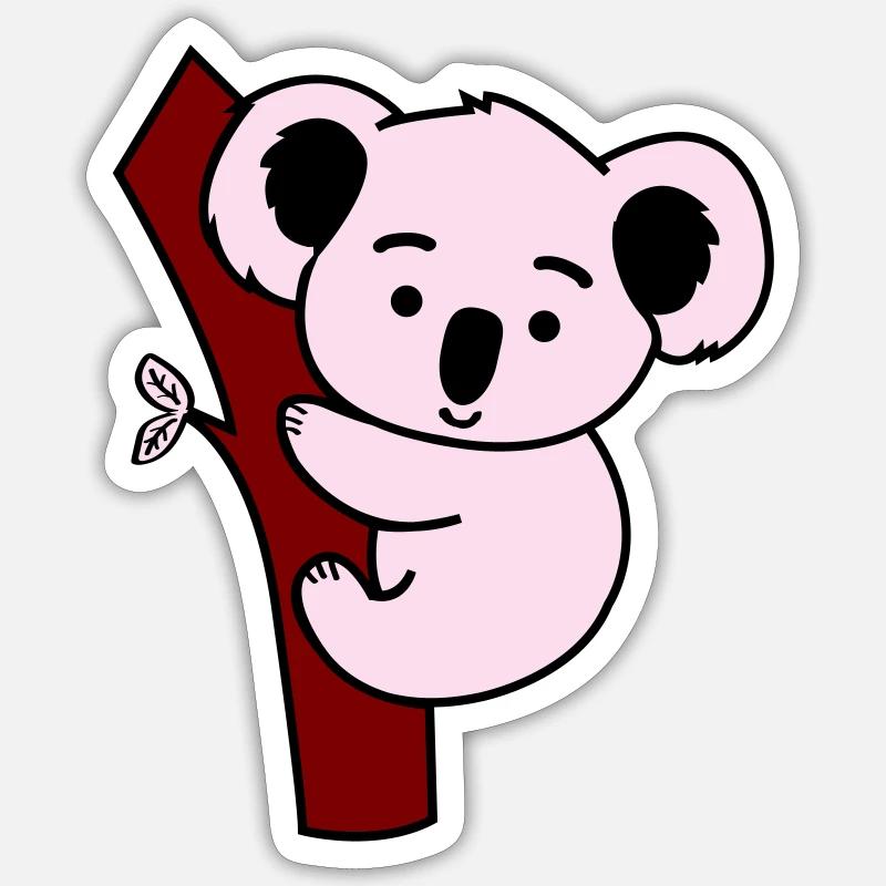 koala Sticker size S (10 x 10 cm)