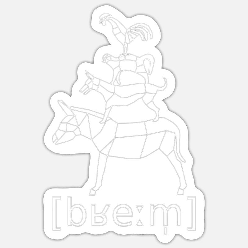 Sticker size S (10 x 10 cm) - 