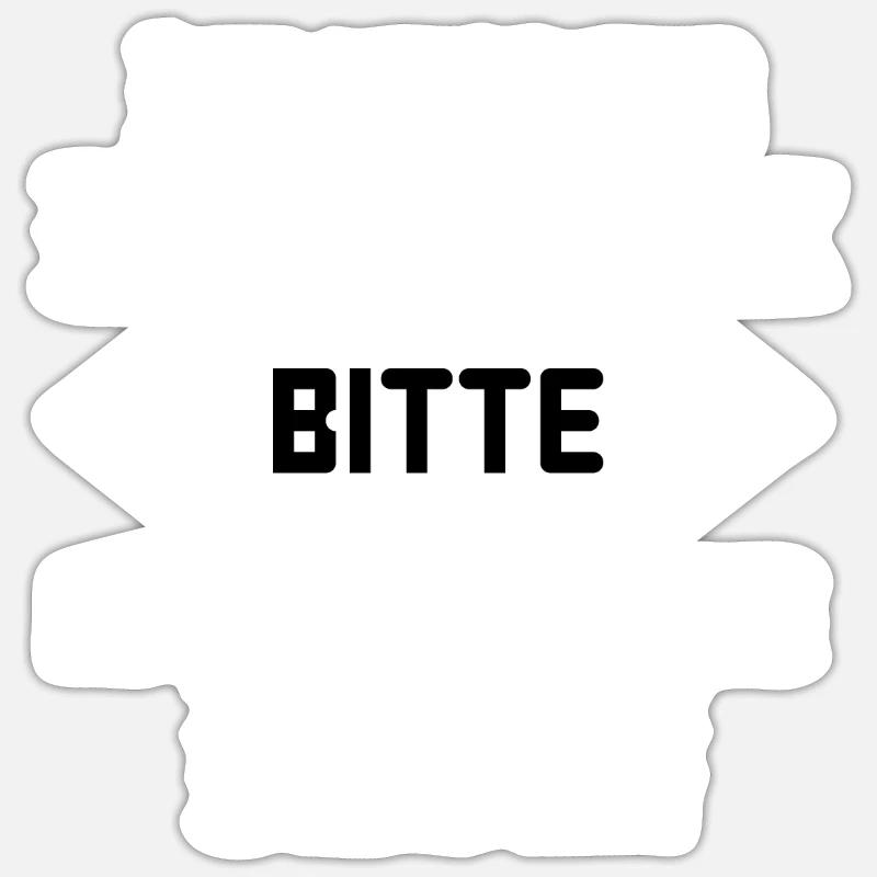 ich muss zur eisdiele - Sticker Größe S (10 x 10 cm) - Mattweiß